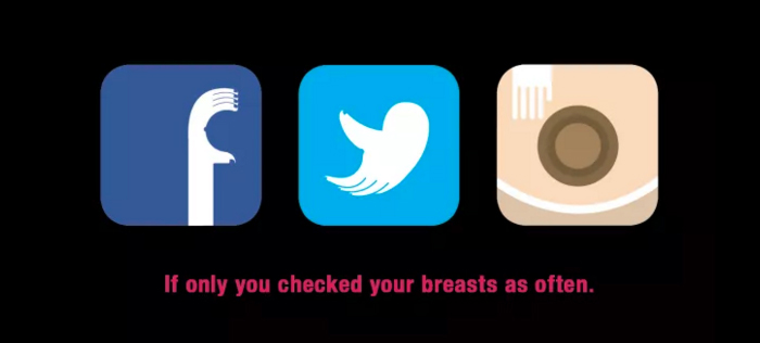 Iconos de Redes Sociales Breast Cancer